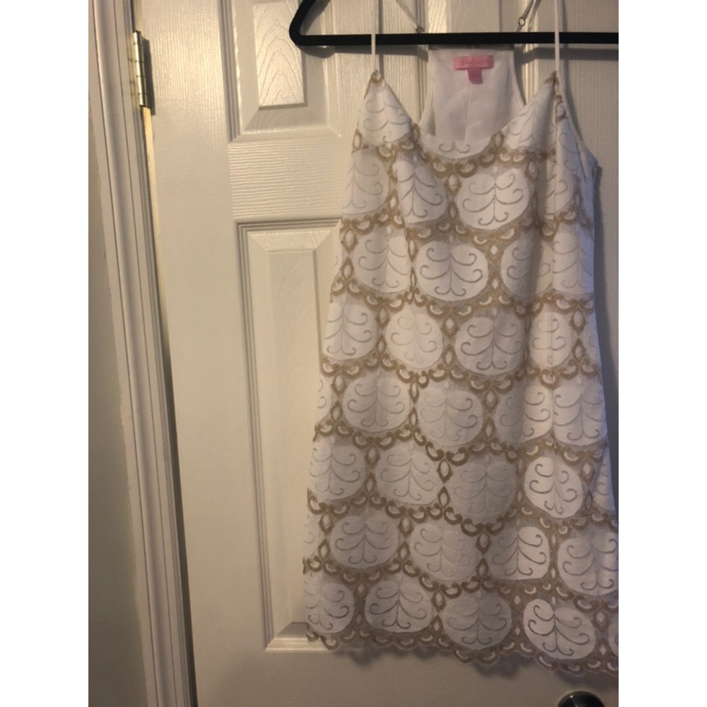 Lilly Pulitzer Lace Dusk Dress - small